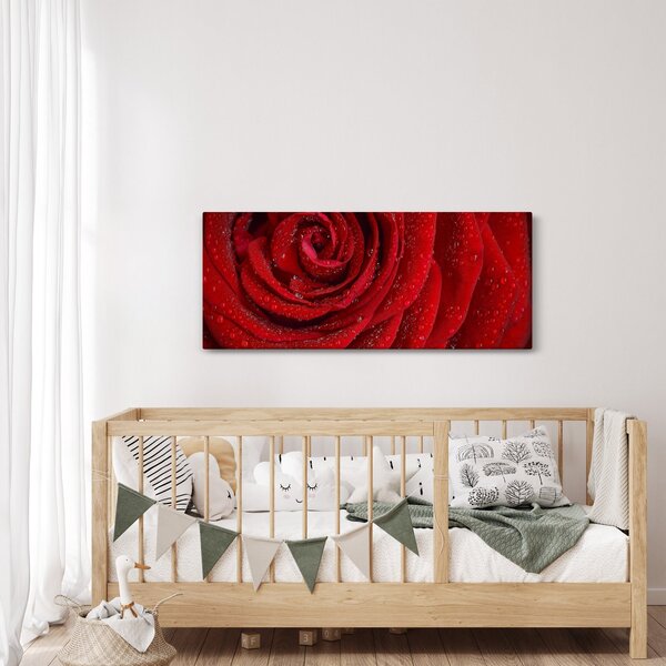 Kép - részlet a rózsáról (120x50 cm)