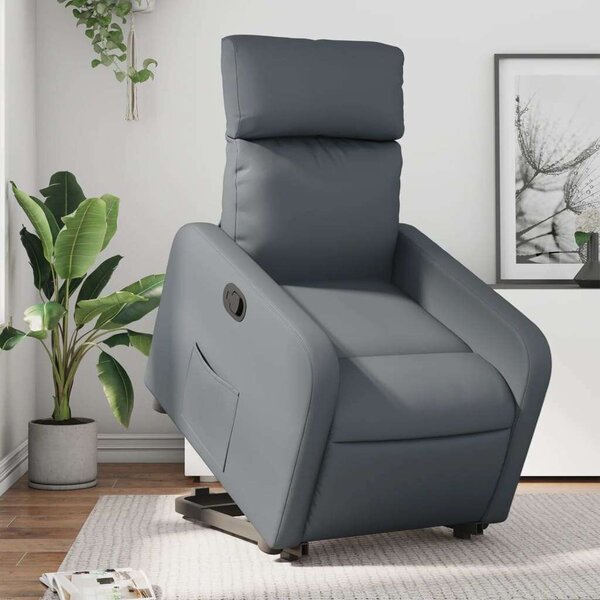 Relax Fotel - Elektromos Felállássegítő - Szürke