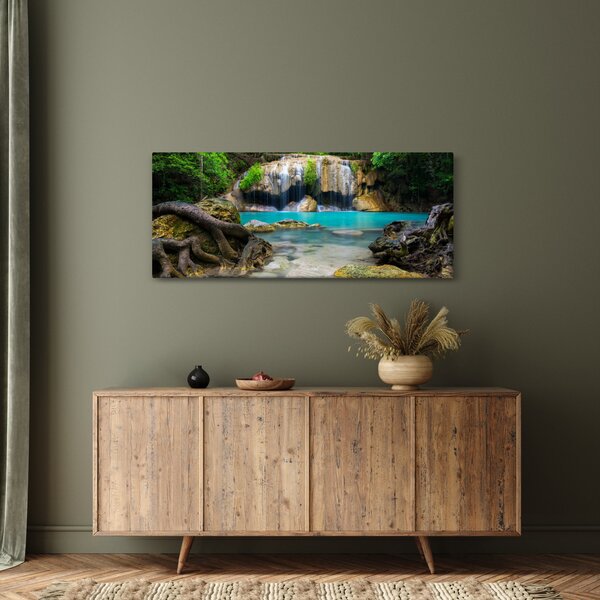 Vízesések képe (120x50 cm)