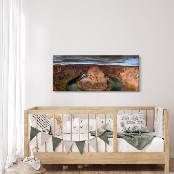 Tó a sziklában képe (120x50 cm)