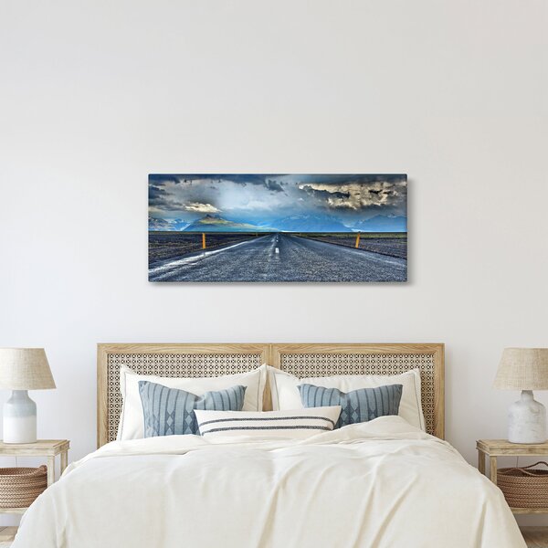 Kép egy viharról az úton (120x50 cm)