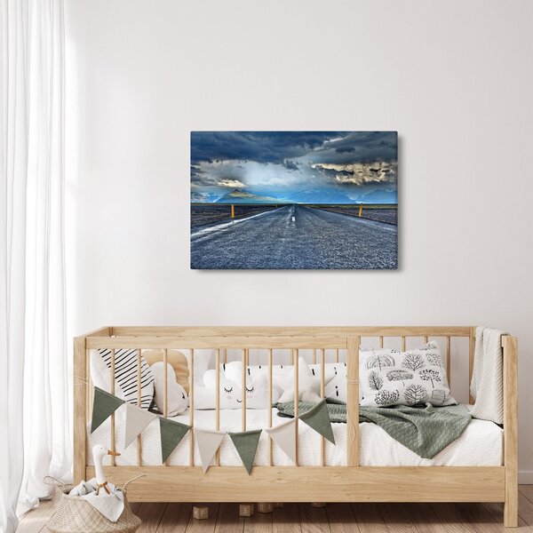 Kép egy viharról az úton (90x60 cm)
