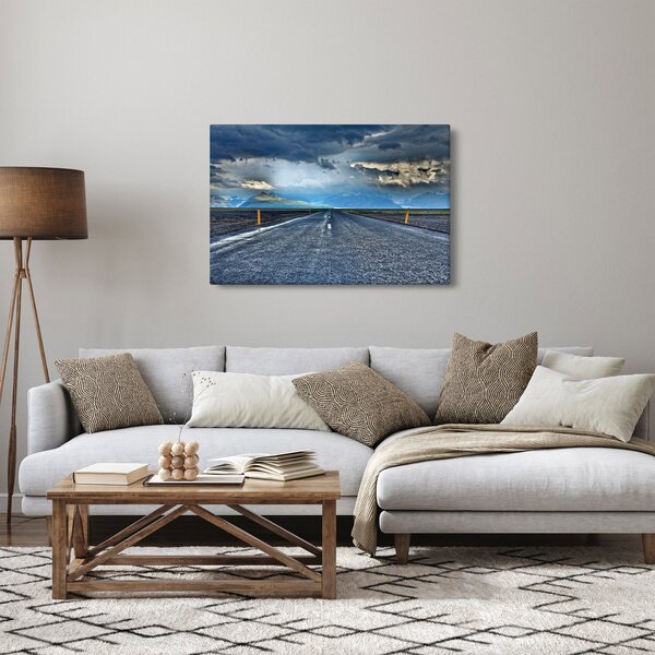 Kép egy viharról az úton (90x60 cm)