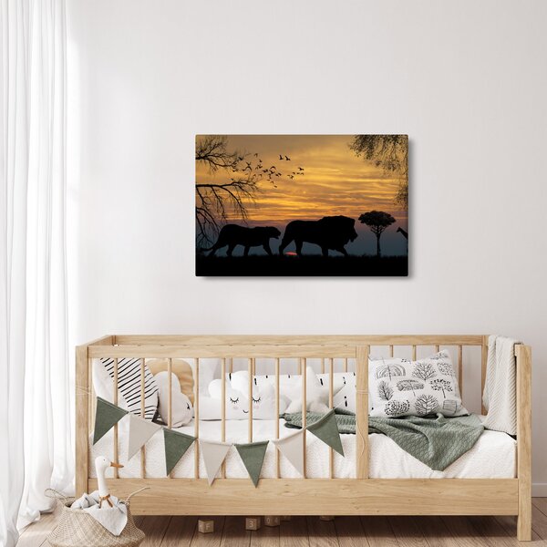 Safari képe (90x60 cm)