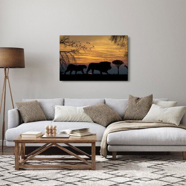 Safari képe (90x60 cm)
