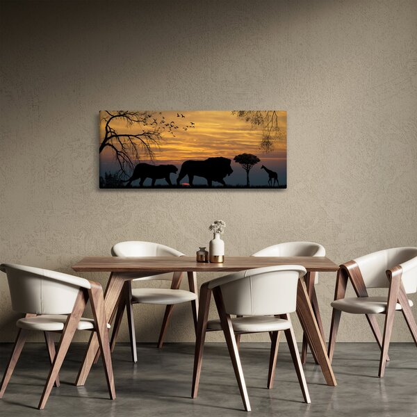 Safari képe (120x50 cm)