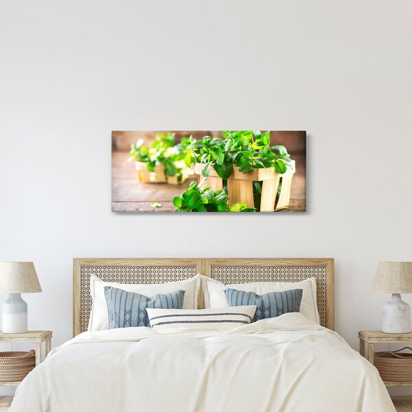 Friss menta képe (120x50 cm)
