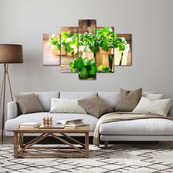Friss menta képe (150x105 cm)