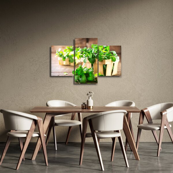 Friss menta képe (90x60 cm)