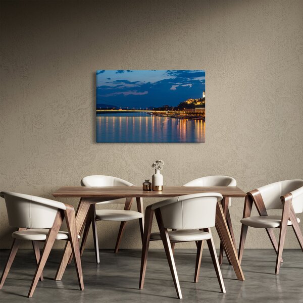 Pozsony képe várral (90x60 cm)
