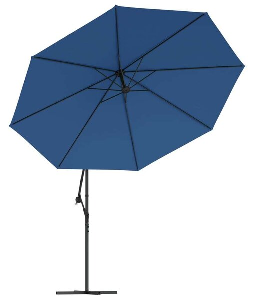 VidaXL Konzolos Napernyő - Azúrkék - 350 cm