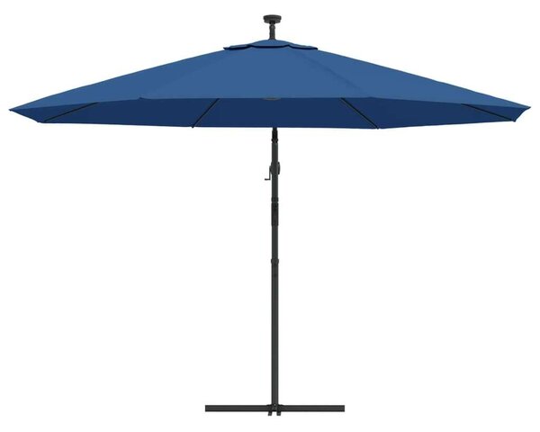 VidaXL Konzolos Napernyő - Azúrkék - 350 cm