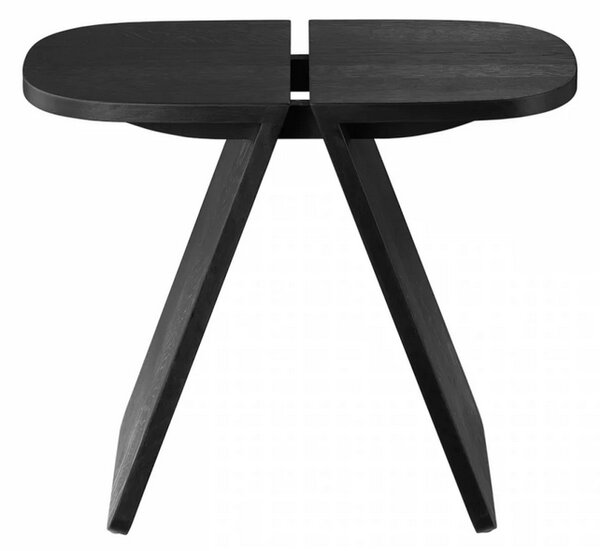 Avio kisasztal fekete Ø 45 cm