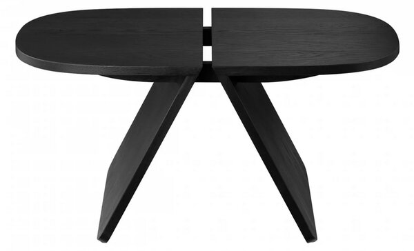 Avio kisasztal fekete 40 x 80 cm