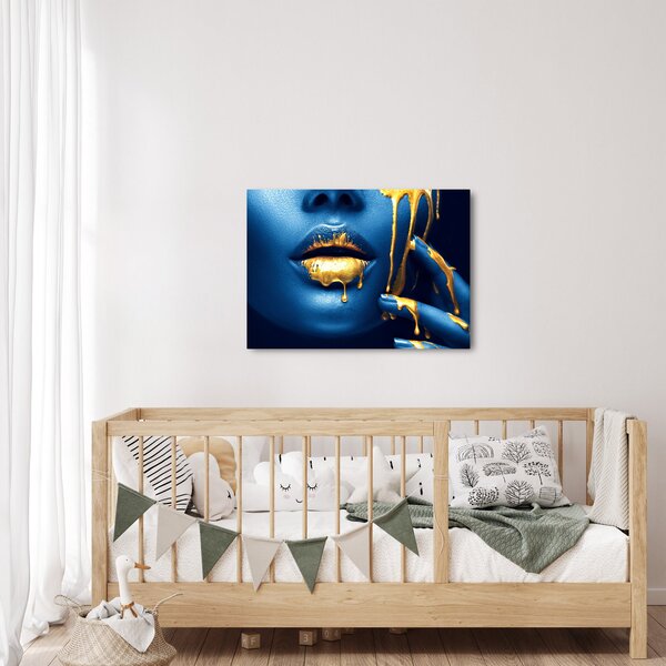 Egy emberi arc kép (70x50 cm)