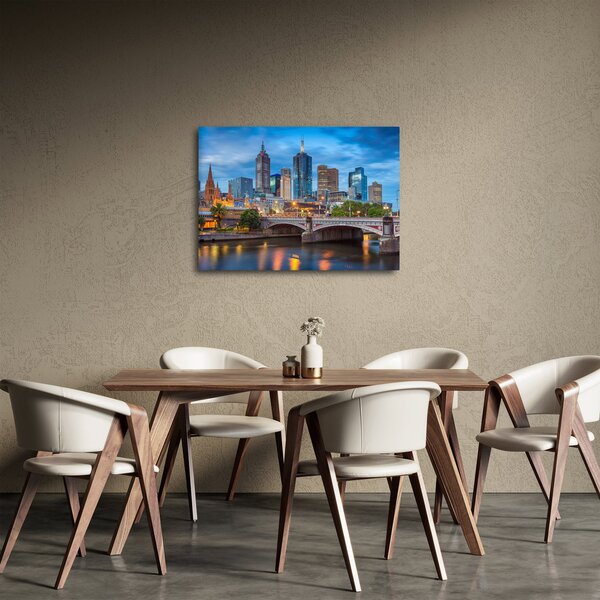 Melbourne város képe (70x50 cm)