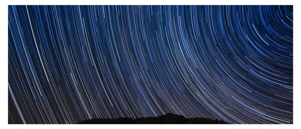 Éjszakai csillagok és az ég képe (120x50 cm)