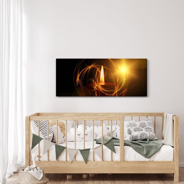 Gyertya képe (120x50 cm)