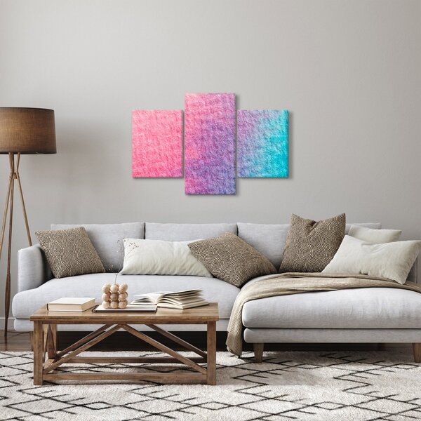 Színes textúra képe (90x60 cm)