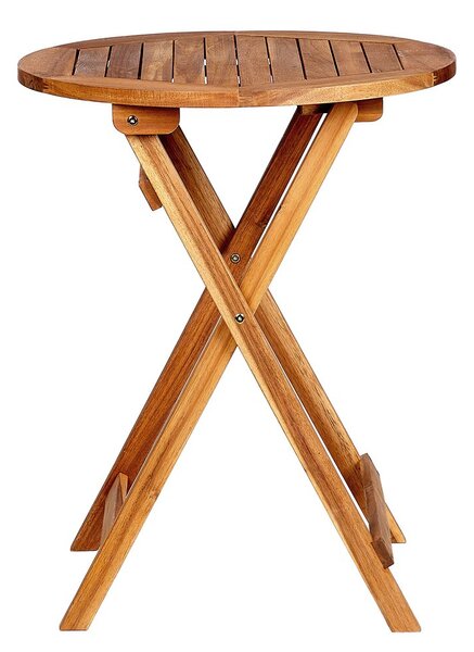 LODGE összecsukható bisztró asztal Ø 58 cm, natúr