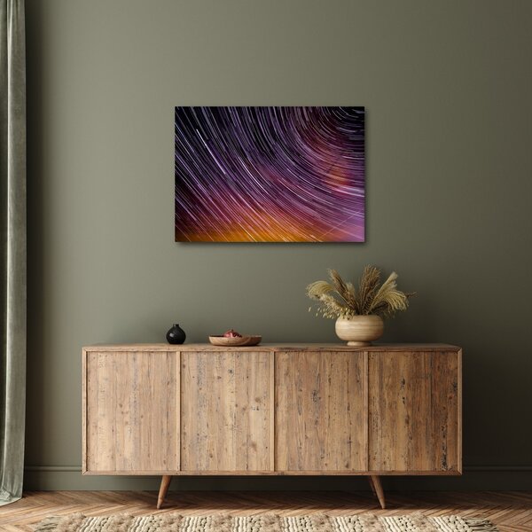 Homályos csillagok képe az égen (70x50 cm)
