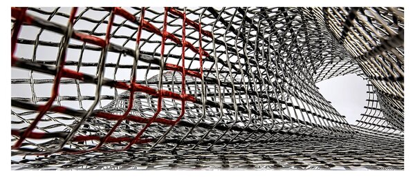 Egy vasszerkezet képe (120x50 cm)