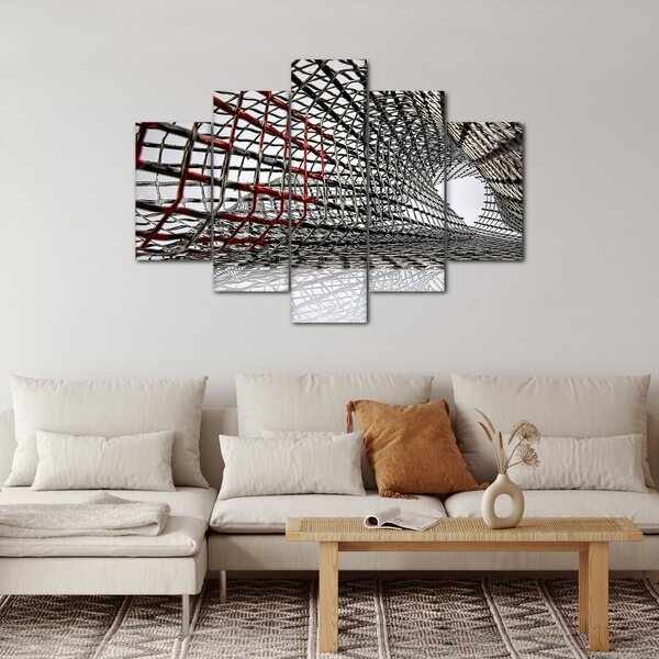 Egy vasszerkezet képe (150x105 cm)