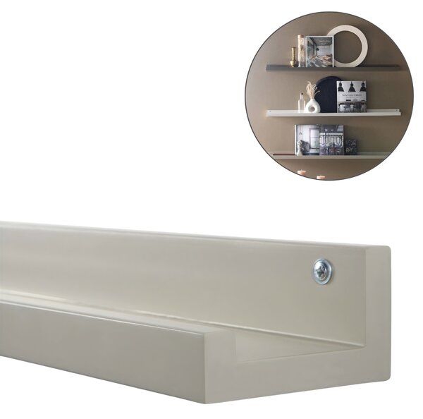 Fali kép polc FOTOPLANK 120 cm, bézs