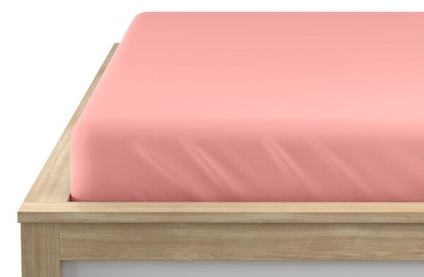 Jersey lepedő EXCLUSIVE korallszínű 90 x 200 cm