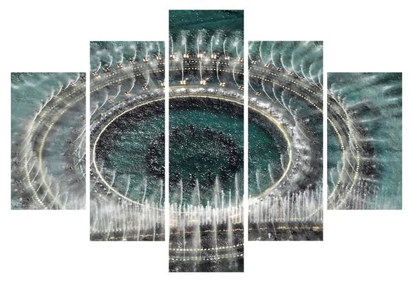 Szökőkút képe (150x105 cm)