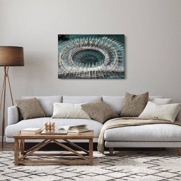 Szökőkút képe (90x60 cm)