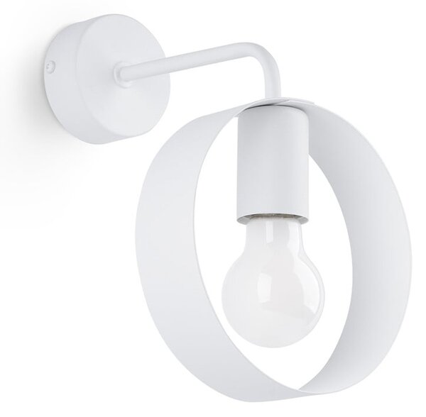 Fehér fali lámpa ø 12 cm Lammi – Nice Lamps
