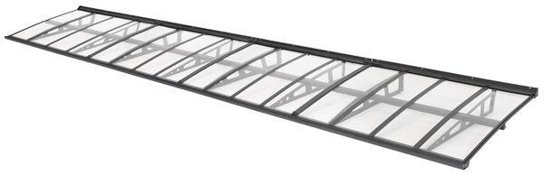 Ajtótető Kassel 100 x 600 cm CoverTech antracit
