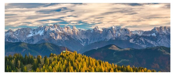 Kép - hegyi panoráma (120x50 cm)