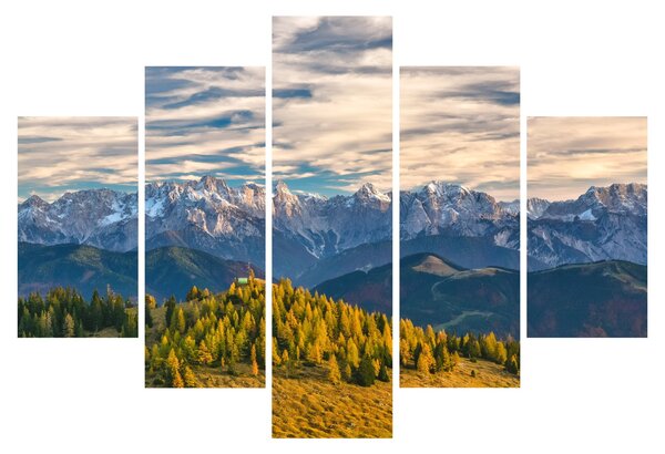 Kép - hegyi panoráma (150x105 cm)