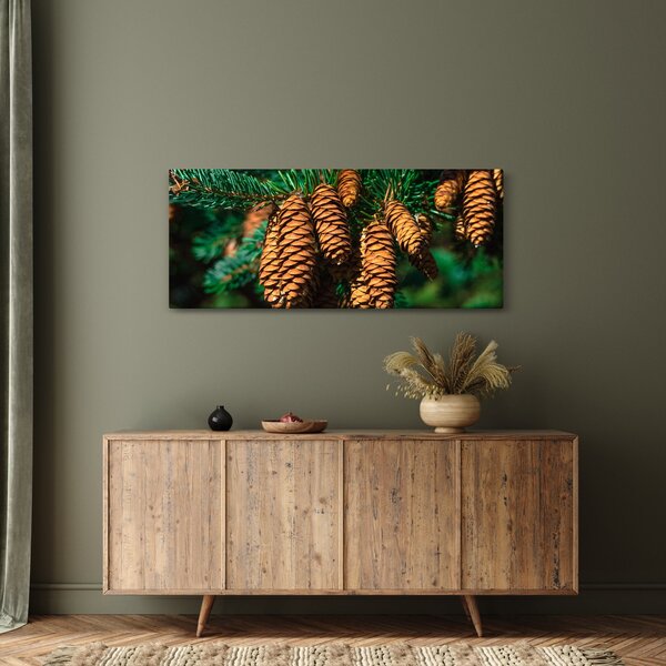 Fenyőtobozok képe (120x50 cm)