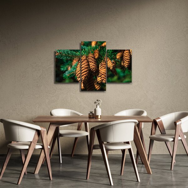 Fenyőtobozok képe (90x60 cm)