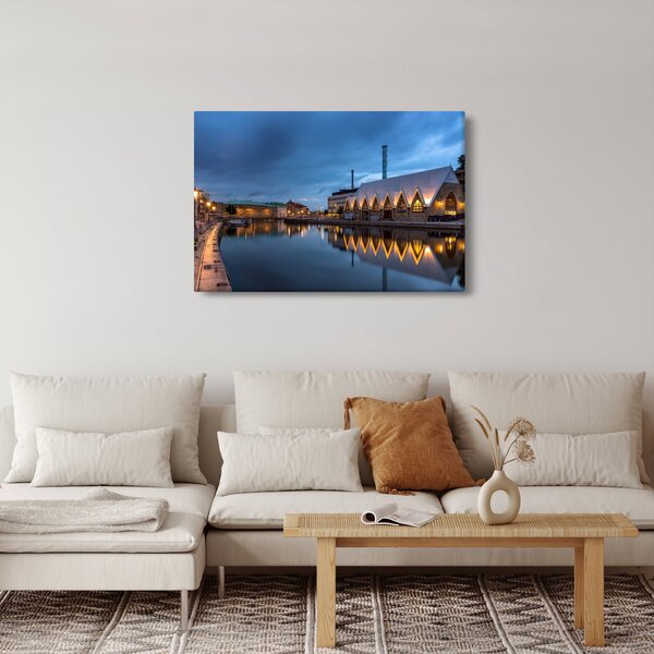 Vízcsatorna képe - Göteborg (90x60 cm)