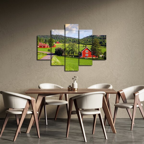 Vidéki kép (150x105 cm)