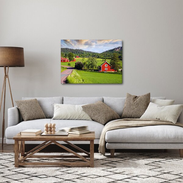 Vidéki kép (70x50 cm)