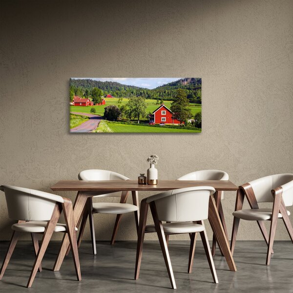 Vidéki kép (120x50 cm)