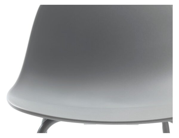 Szürke műanyag bárszék (ülésmagasság 67,5 cm) Whitby – Unique Furniture