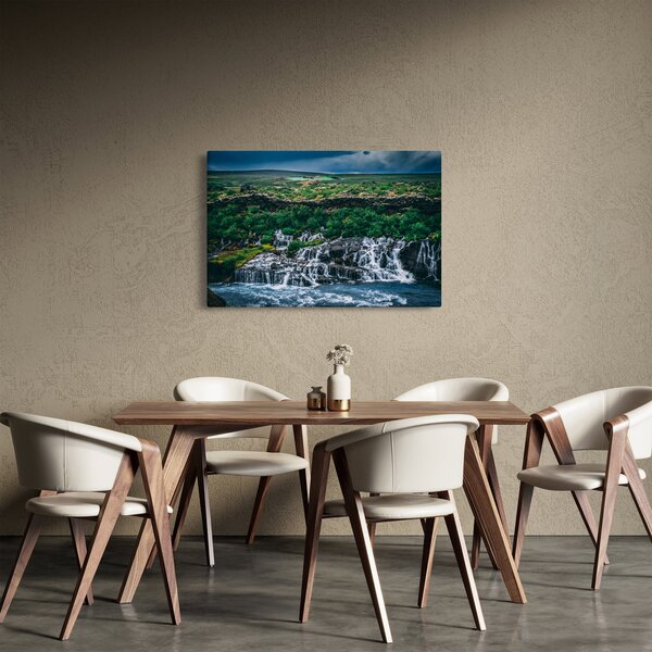 Vízesések képe a természetben (90x60 cm)