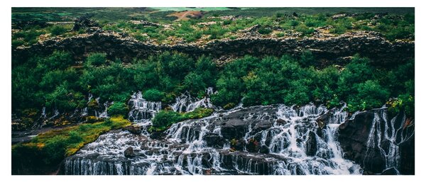 Vízesések képe a természetben (120x50 cm)