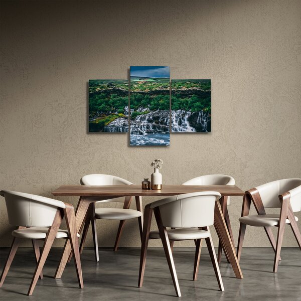 Vízesések képe a természetben (90x60 cm)