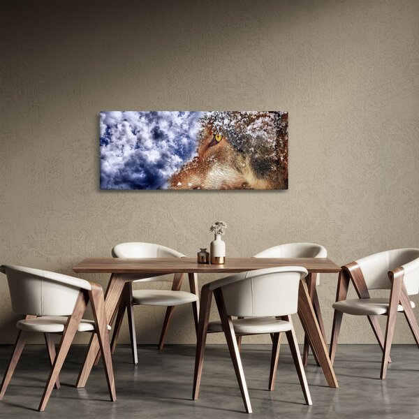 A farkas képe (120x50 cm)