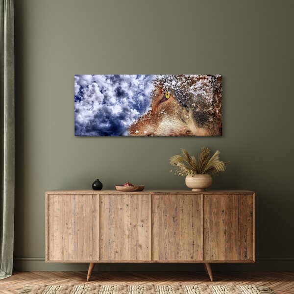 A farkas képe (120x50 cm)