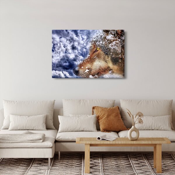 A farkas képe (90x60 cm)