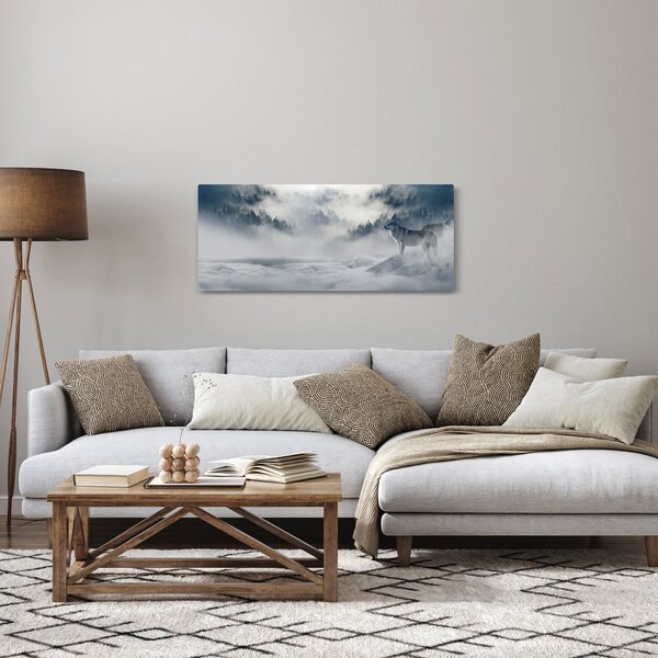 A farkasok képe (120x50 cm)