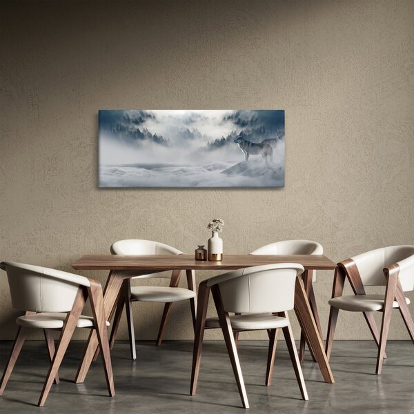 A farkasok képe (120x50 cm)